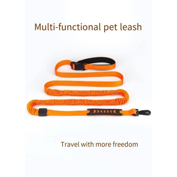 Custom Multi Functional Pet Leash Hands Free Dog Leash Crossbody Leashes