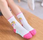 Pretty Colorful Toddler Girl Ankle Socks Lovely Soft Hand Feeling Any Logo
