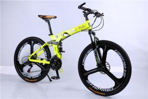 Wholesale High grade OEM 3 spoke mag alloy wheel Shimano 24/27/30 speed alloy chinese folding MTB from china suppliers