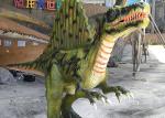Electric Handmade Realistic Animatronic Dinosaur For Jurassic Theme Park