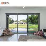 Customizable Aluminium Sliding Door With Double Glass Windproof Waterproof