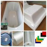 bathtub making materials