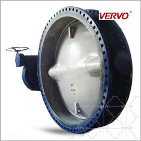​EN593 Double Flange A216 WCB Gearbox Operated Butterfly Valve PN6 RF API Std