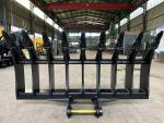 Excavator Rake Bucket , land rake for excavator CAT320D PC200