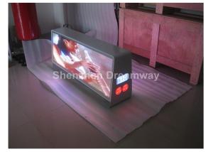 Wholesale 1R1G1B Full Color Car Top Signs / P5 LED Display Screen SMD3528 With USB 3G 4G , DC 12V from china suppliers