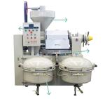 High Oil Yield Soybean Oil Press Line Cold Press Oil Filter Machine 150-900kg/H