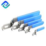Ss304 Lapping Ball Valve Accessories Blowout Proof 2 Inch Lever Valve