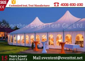 Wholesale Custom Circus tent High Peak Frame Tents 32m Diameter UV-anti For 500 People from china suppliers