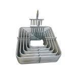 Heat Transfer Pure Titanium Coaxial Heat Exchanger Condenser Coil