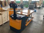 Electric 1500kg Powered Pallet Truck Horizontal Drive Motor With Lifting
