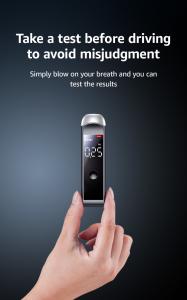 Wholesale Automatic Shutdown Compact Accurate Home Breathalyzer Mr Black1000 from china suppliers