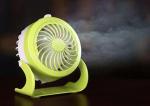 2018 Wholesale USB Desktop Creative Quiet Water Mist Spray Mini Cooling Fan