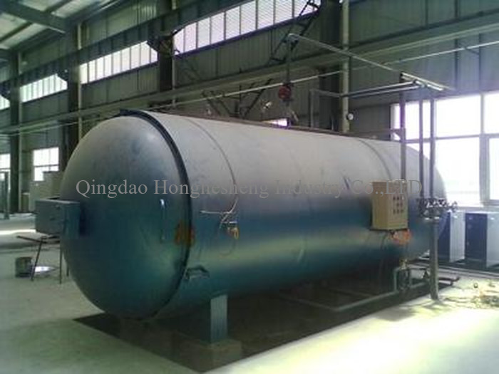 Custom SBR Thermoplastic PLC Vulcanization Tank Tire Retreading Machine
