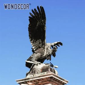 Wholesale Customized Large Bronze Falcon Statue Sculpture Garden Decoration from china suppliers