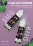 100mL Vapor Juice E Liquid For Electronic Cigarette Natural Ingredients Grape