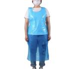 Clear Hospital Plastic Aprons Kitchen Cooking Ldpe Hdpe Plastic Apron Waterproof