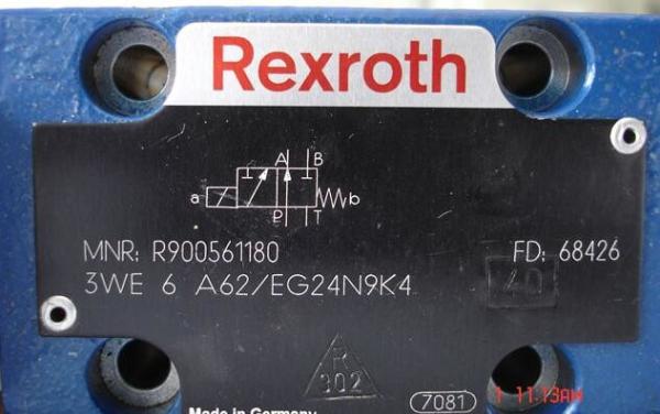 Rexroth 3WE 6 A6X/EG24N9K4 MNR:R900561180 Directional spool valves, direct