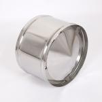 Painted Single Wall Black Stove Pipe Accessory Cut To Length Color Painted