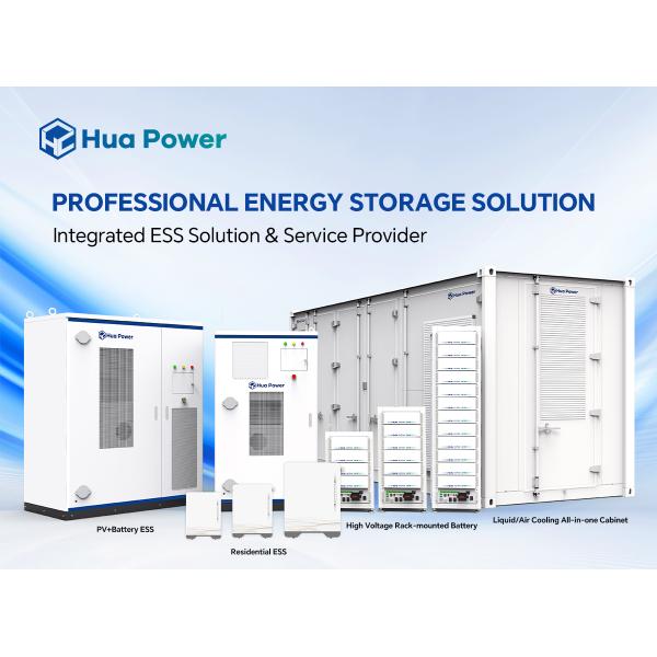 HC3720L Liquid Cooling BESS 3727kWh LiFePO4 Energy Storage System
