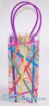 slider Zip lockkk PVC cosmetic bag promotional custom printed plastic bag, Eco
