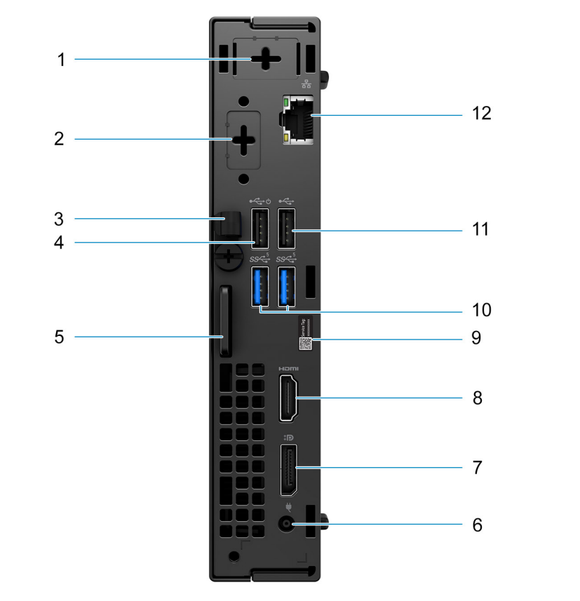 Compact Dell Optiplex 7000 i7 i5 12th Gen Micro Mini PC 8GB DDR4 RAM 256GB Case Tower