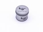Attractive Wax Tin Box / Round Tin Can for Cosmetics Recycled Material