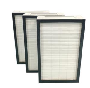Wholesale Ultrafine Glass Fiber Air Filter , Clean Room HEPA Filter H13 H14 U15 99.99% Efficiency from china suppliers