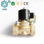 2W-400-40 Water Solenoid Valve DN40 Brass 1.5 Inch 110 220 Volt Direct Acting