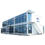 2022 Design Prefabricated 20ft Steel Detachable Flat Pack Container House Fast