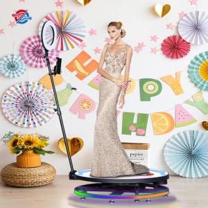 Wholesale 2 Person 360 Photo Booth Rotating Stand Automatic Camera Holders Party And Wedding Machine from china suppliers