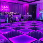Wholesale RGB LED Dance Floor LED 3D Mirror Abyss Dance Floor 3D DJ Stage