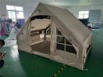 Quick Opening Inflatable Camping Tent House Cotton Air Pole 4 Person Movable