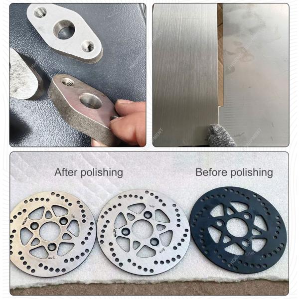 R-R 630 Woodworking Brush Wide Belt Sanding Machine for Metal Working Thickness 2-120 mm