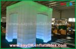 Inflatable Party Tent Green Color Inflatable Led Photo Booth For Wedding / Club