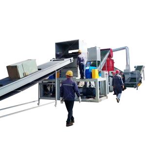 Wholesale 25-100units/H Fridge Recycling Machine / Home Appliance Refrigerator Dismantling Machine from china suppliers