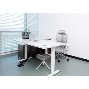 Wholesale Eco-Friendly Partical Board Desktop L Shaped Electric Sit Standing Table for Students from china suppliers