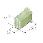 Durable Car Electrical Connectors , Cable Wire Connector MG610159 MG630680 Wire