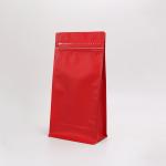 Zipper Coffee Tea Packaging Matt Stand Up Pouch
