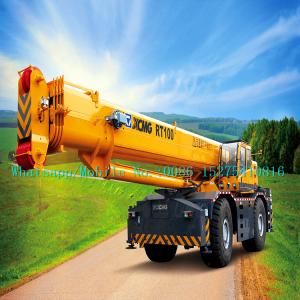 Wholesale Boom Truck Crane XCMG RT100 100ton rough terrain crane all wheel Drive With Cummins Engine from china suppliers