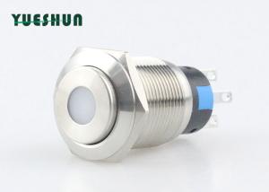 Wholesale Stainless Steel Latching Metal Push Button Switch , 12V 24V Automotive Push Button Switches from china suppliers