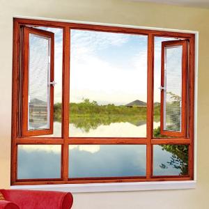 Wholesale 5mm+12A+5mm Aluminum Clad Casement Windows Waterproof from china suppliers