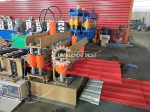 Wholesale Professional Double Layer Roof Tile Roll Forming Machine , Roll Forming Equipment from china suppliers