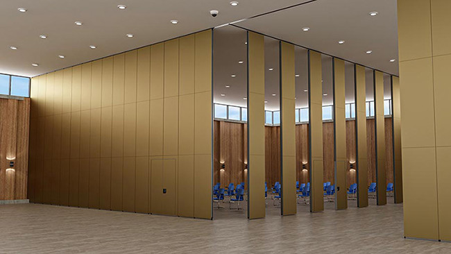Hotel Ultrahigh Movable Foldable Partition Wall Sliding Door