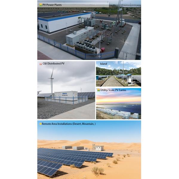 New Energy Outdoor Power Distribution Equipment Step Up/Down Electricity Power Substation Advanced Energy Storage
