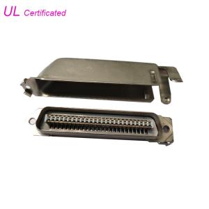 Wholesale 2.16mm Amphenol Male Plug 50 Pin Centronics Connector With Metal Cover from china suppliers