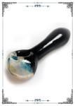 Glass Frit Mid Color Glass Smoking Pipe Spoon Hand Pipe Tobacco 4.5 Inches