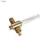 Single Flowmeter Welding Brass Nitrogen Regulator with 1/4-Inch Female Flare
