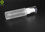 Frosted Glass Pump Bottles 1 OZ For Serum / Lotion / Essential Oil Packaging