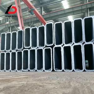 Wholesale Bridge Ground Pile 6m 12m 300X150X6.0--12.0mm Factory Price Sales 45# Seamless Square Tube from china suppliers
