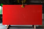 High Hardness Pure Red Colorful Quartz Stone Slab For Countertop